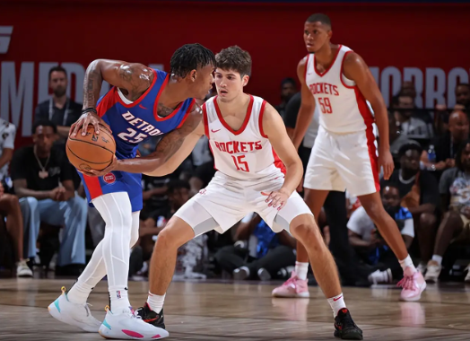 NBA夏联-谢泼德15+4+3+2,罗宾逊13+8+3,火箭73-87不敌活塞 NBA夏联-谢泼德15+4+3+2,罗宾逊13+8+3,火箭73-87不敌活塞