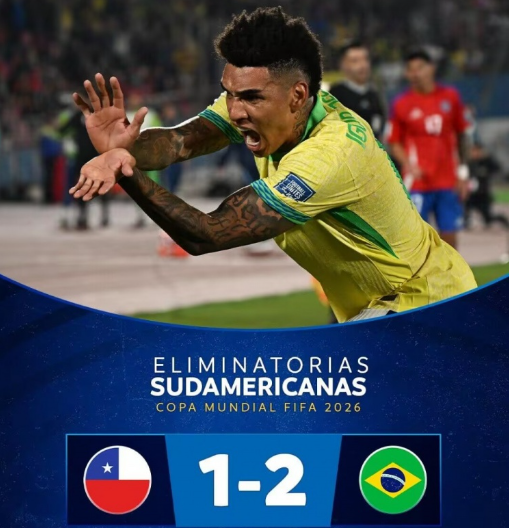 世预赛-巴西2-1智利升第4 巴西开场69秒丢球+连扳两球逆转绝杀 世预赛-巴西2-1智利升第4 巴西开场69秒丢球+连扳两球逆转绝杀