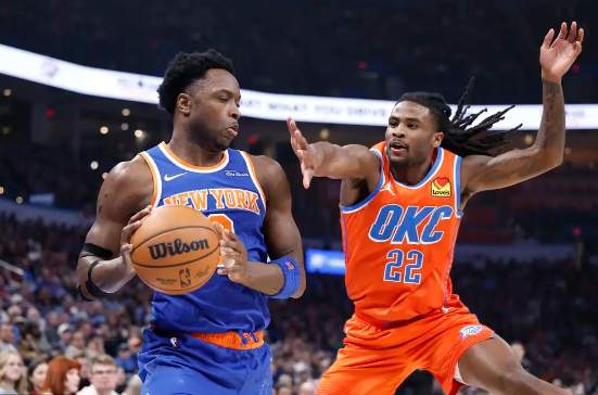 SGA33+7 维金斯末节15分 雷霆豪取14连胜&终结尼克斯9连胜 SGA33+7 维金斯末节15分 雷霆豪取14连胜&终结尼克斯9连胜