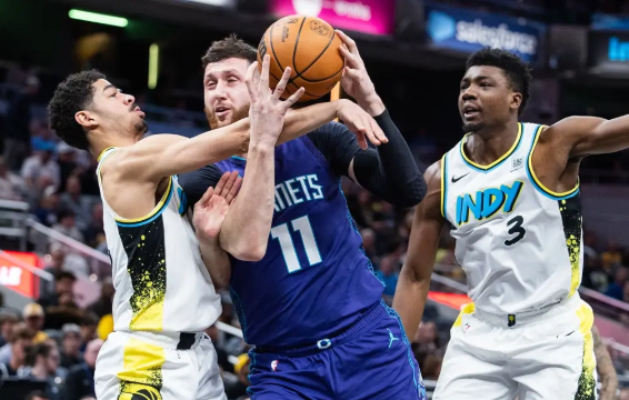 哈利伯顿22+10 西亚卡姆15+6 布里奇斯18+5 步行者击败黄蜂 哈利伯顿22+10 西亚卡姆15+6 布里奇斯18+5 步行者击败黄蜂